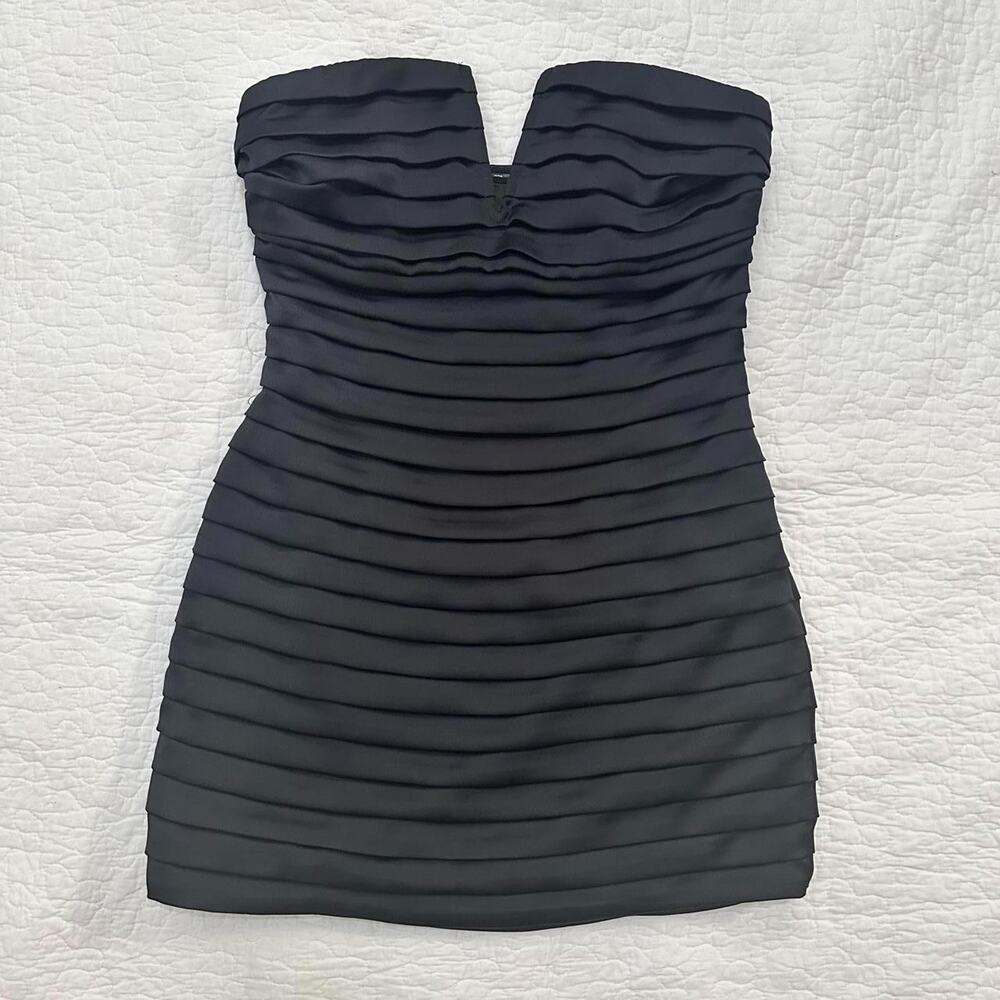 Ramy brook pia strapless pleated